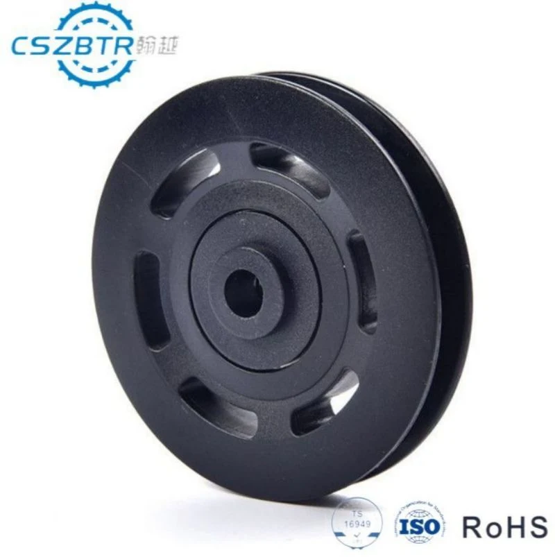 Rotation Traction Wheel Od 90mm Weight Lifting Plastic Cable Gym Equipment Accessories Fitness Pulley