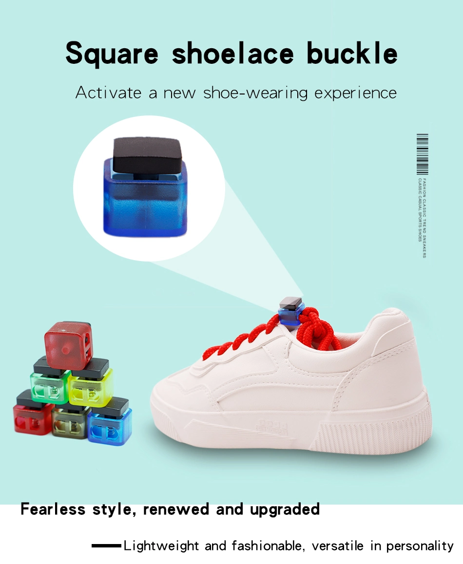 Weiou Factory Direct Sales, Multi-Color Optional Plastic Shoe Buckle, No Laces, Low MOQ, Shoe Accessories Can Be Customized